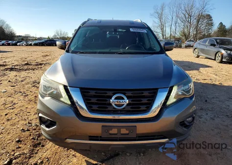 2017 Nissan Pathfinder S из США, поврежденный, VIN 5N1DR2MM4HC687912